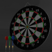 3d 3D model Double Sided Dart Board model buy - render