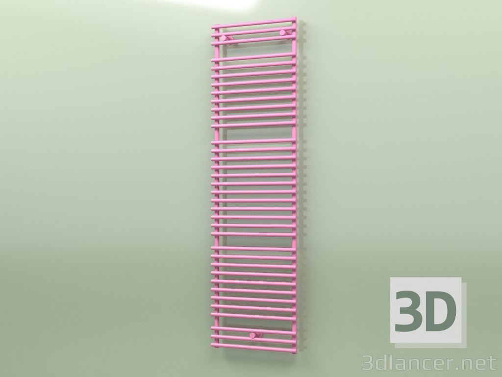 3d model Heated towel rail - Santorini (SAN 18 500 mm, RAL - 4003) - preview