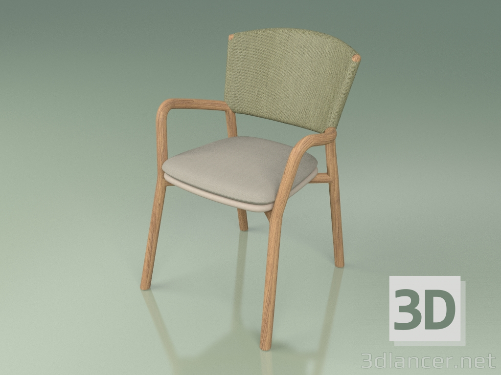 3d модель Кресло 061 (Olive, Polyurethane Resin Mole) – превью