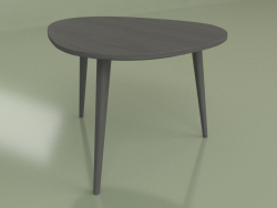 Rio mini coffee table (black top)