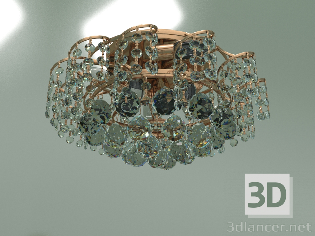 Modelo 3d Candelabro de teto 16017-6 (gold-Strotskis) - preview