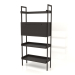 3d model Rack ST 03 (with cabinet) (900x400x1900, wood brown dark) - preview