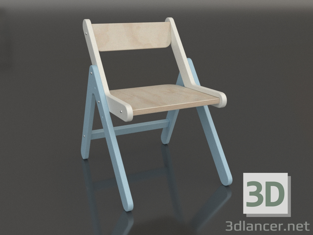 modello 3D Sedia NOOK C (CBDNA1) - anteprima