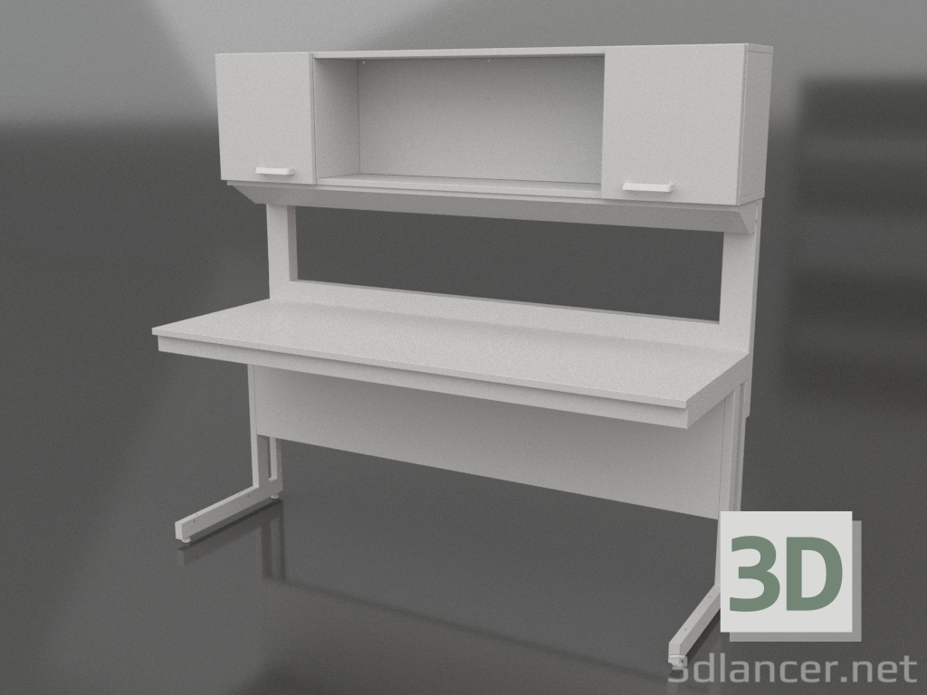 3D Modell Labortisch mit Schrankauszug 1800 CH 770 - Vorschau 3D Modell Labortisch mit Schrankauszug 1800 CH 770 - Vorschau