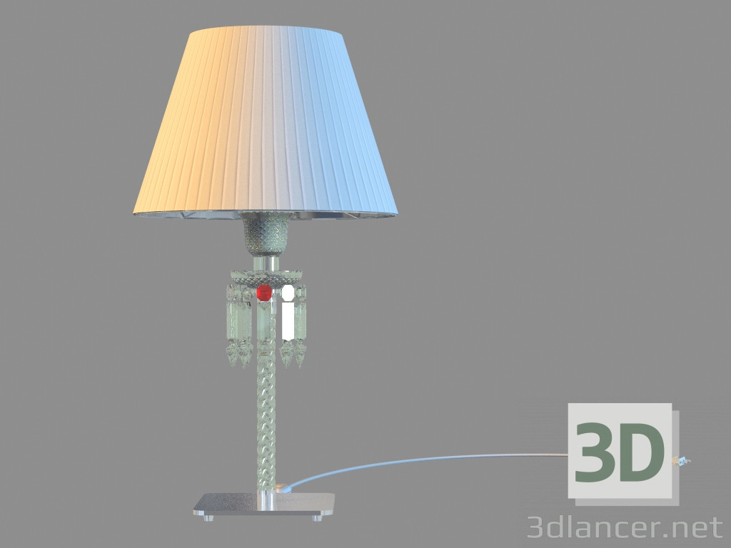 modello 3D Lampada da incasso Torcia lampada Lampadario bianco 2 601 567 - anteprima