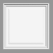 3d model Door panel D503 (55 x 55 x 1.7 cm) - preview