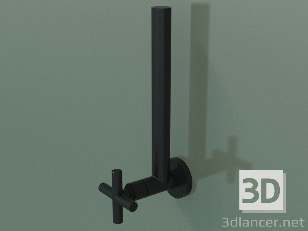 3d model Válvula de ángulo de pared (22900892-33) - vista previa