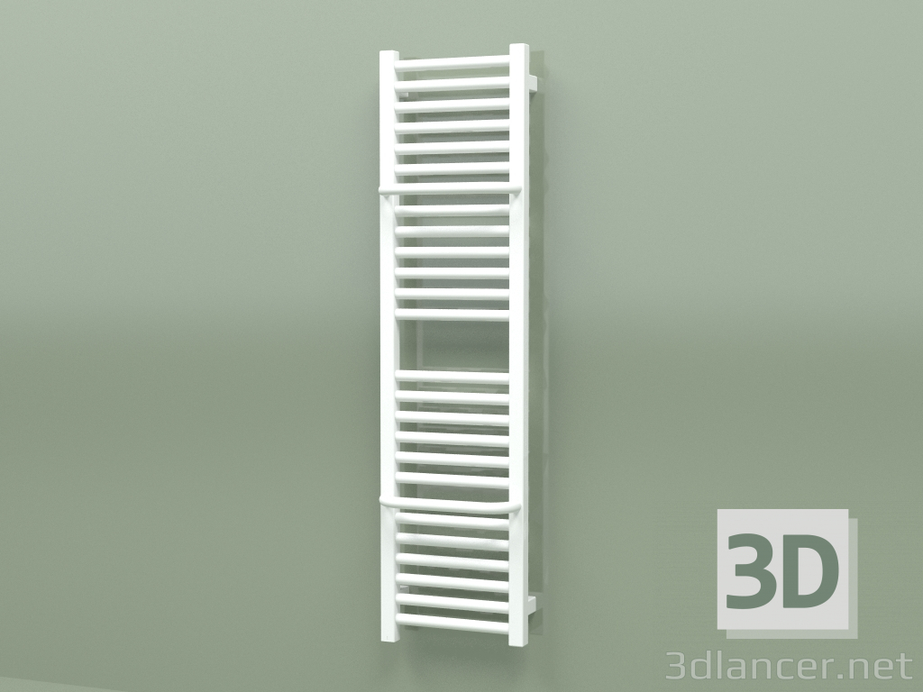 3d model Barra de toalla con calefacción Lima One (WGLIE114030-S1, 1140х300 mm) - vista previa