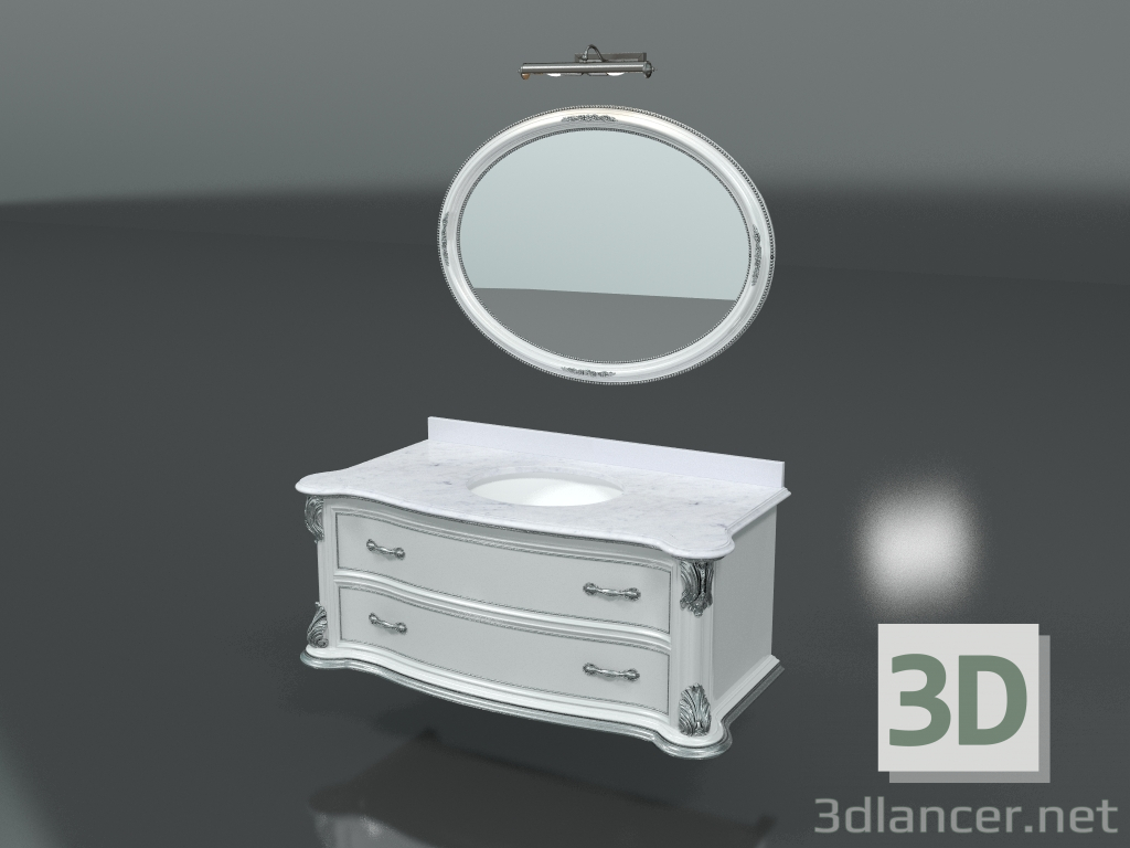 modello 3D Lavabo (art. 13669) - anteprima