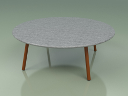 Table basse 012 (Metal Rust, Luna Stone)