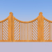 3d model Fence - preview