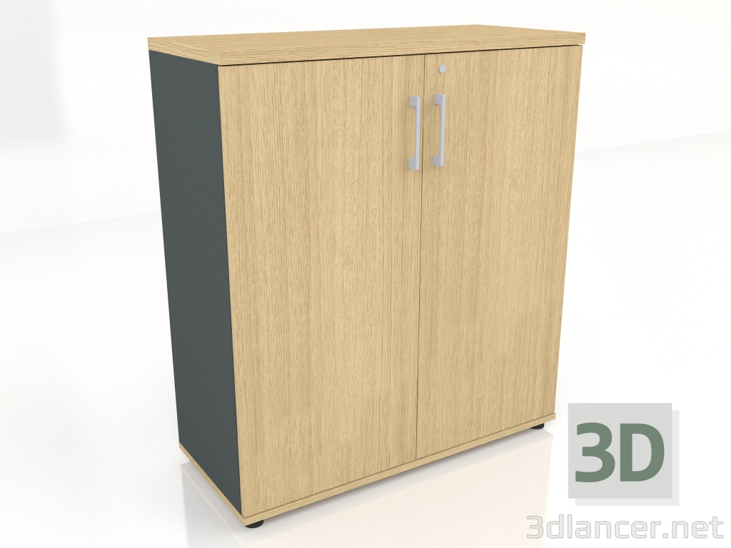 modello 3D Armadio Standard A3105 (1000x432x1129) - anteprima