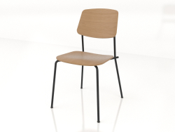 Unstrain chair with plywood back h81