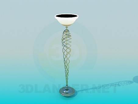 modèle 3D Lampe de sol - preview