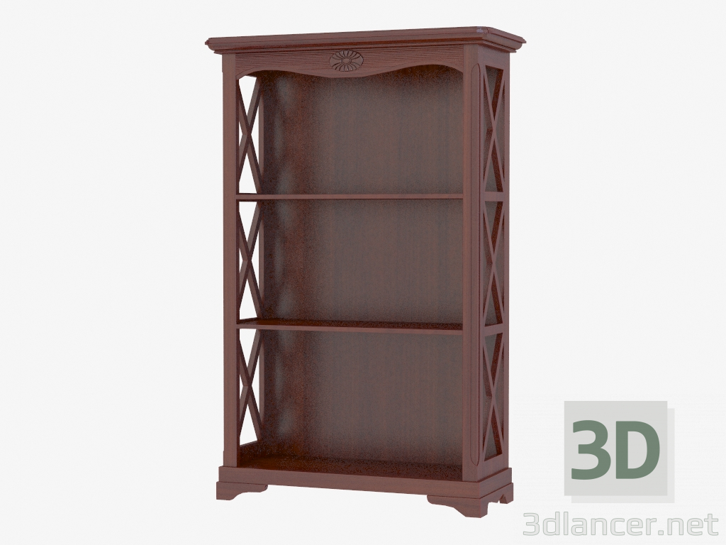 modello 3D Rack libreria FS3301 - anteprima