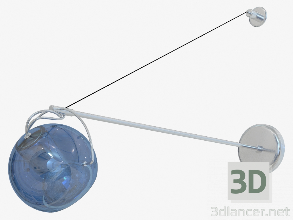 3d model Wall lamp D57 D03 31 - preview