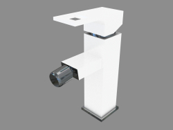 Mixer for bidet - chrome white Anemon (BCZ W310)