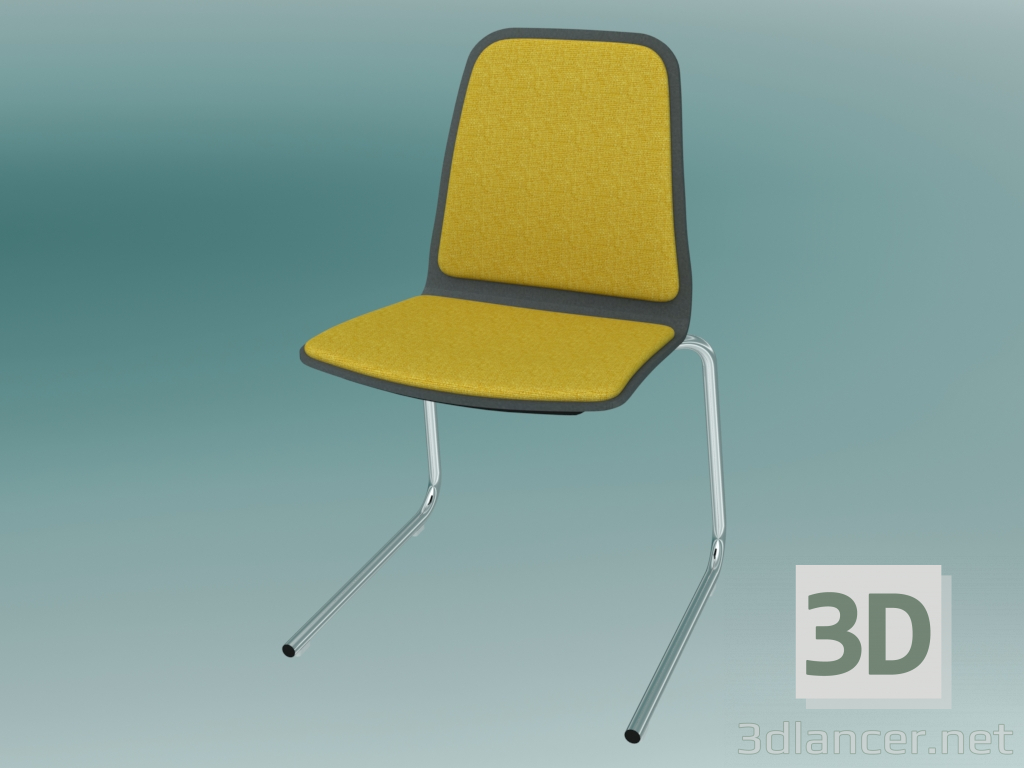 modello 3D Sedia visitatore (K31V2) - anteprima