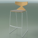 modèle 3D Tabouret de bar empilable 3713 (avec coussin, chêne naturel, V12) - preview