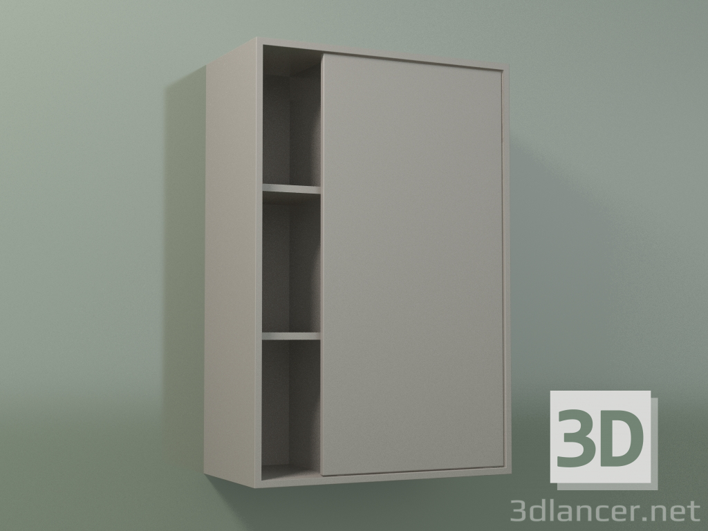 3d model Wall cabinet with 1 right door (8CUCBCD01, Clay C37, L 48, P 24, H 72 cm) - preview