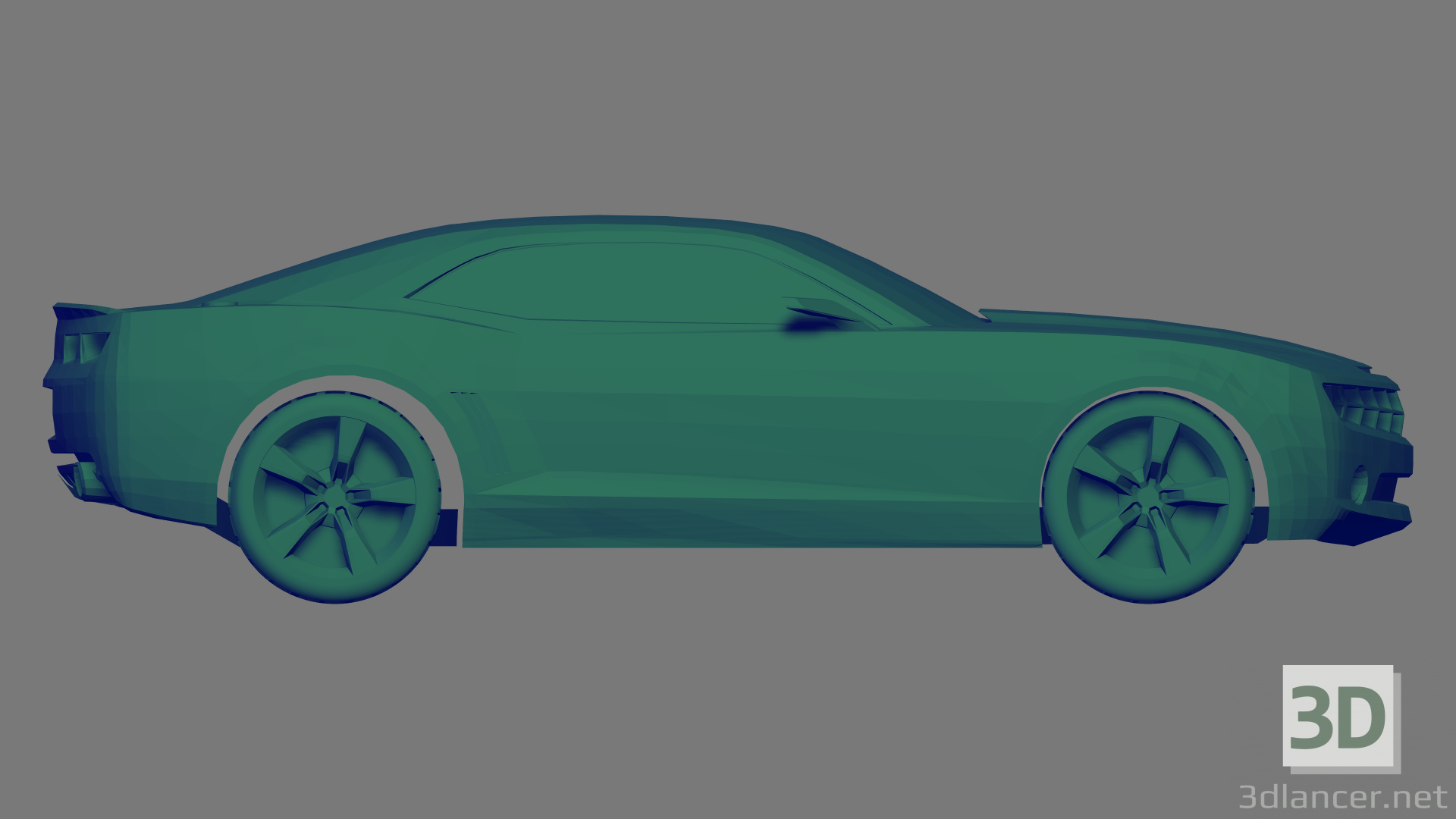 3d Chevrolet camaro SS - Printable toy model buy - render