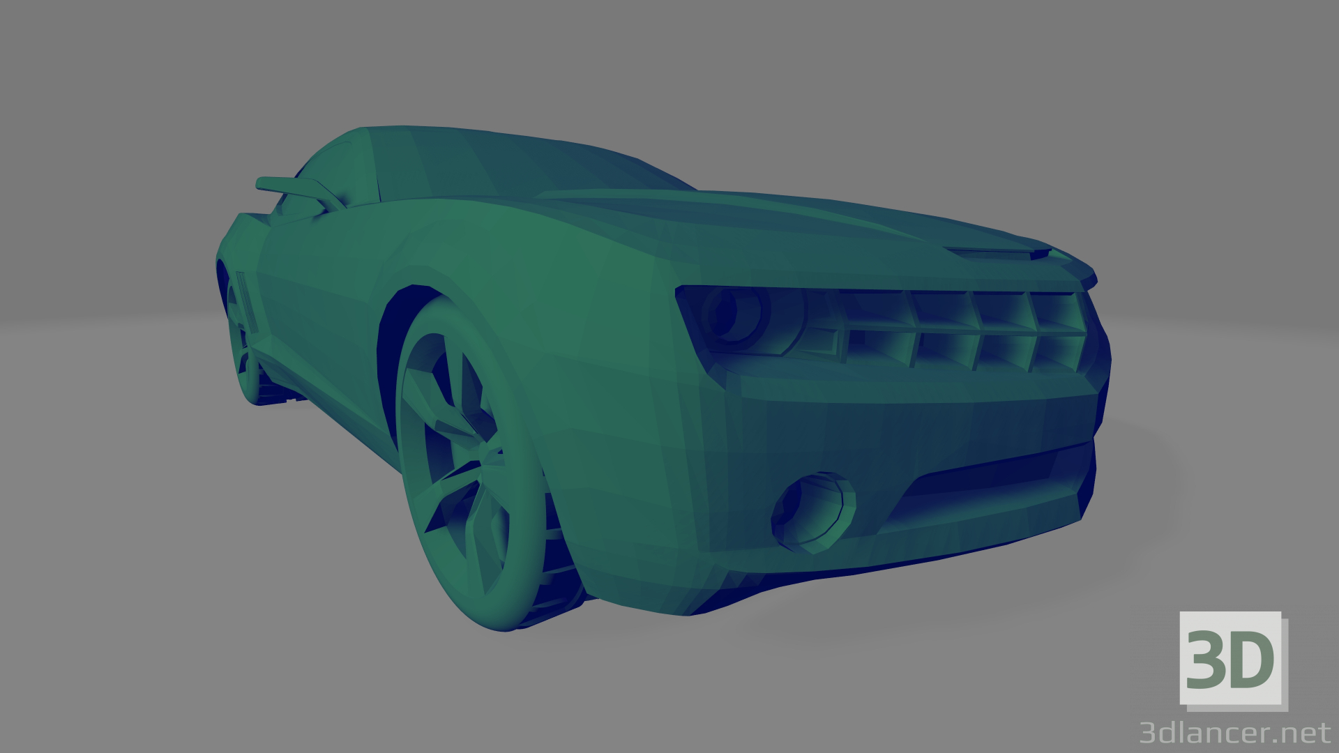 3d Chevrolet camaro SS - Printable toy model buy - render