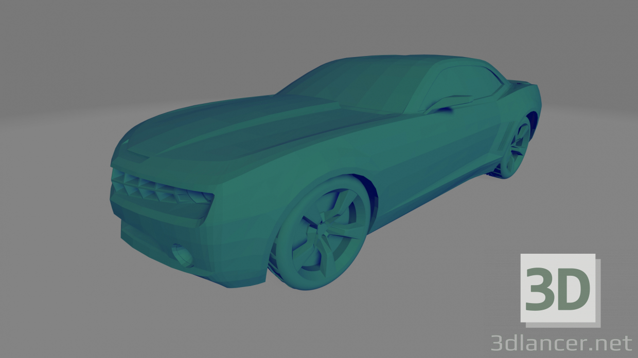 Ford GT40 - Druckbares Spielzeug 3D-Modell kaufen - Rendern