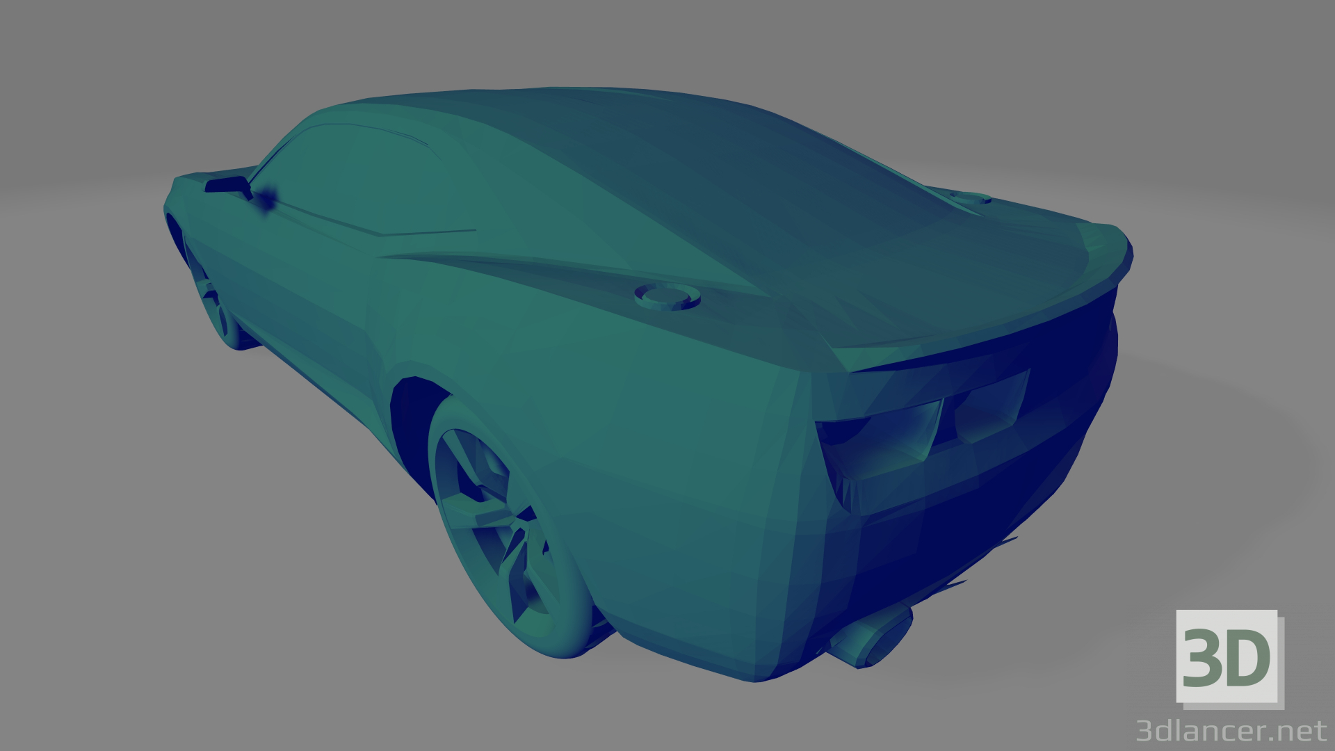 3d Chevrolet camaro SS - Printable toy model buy - render