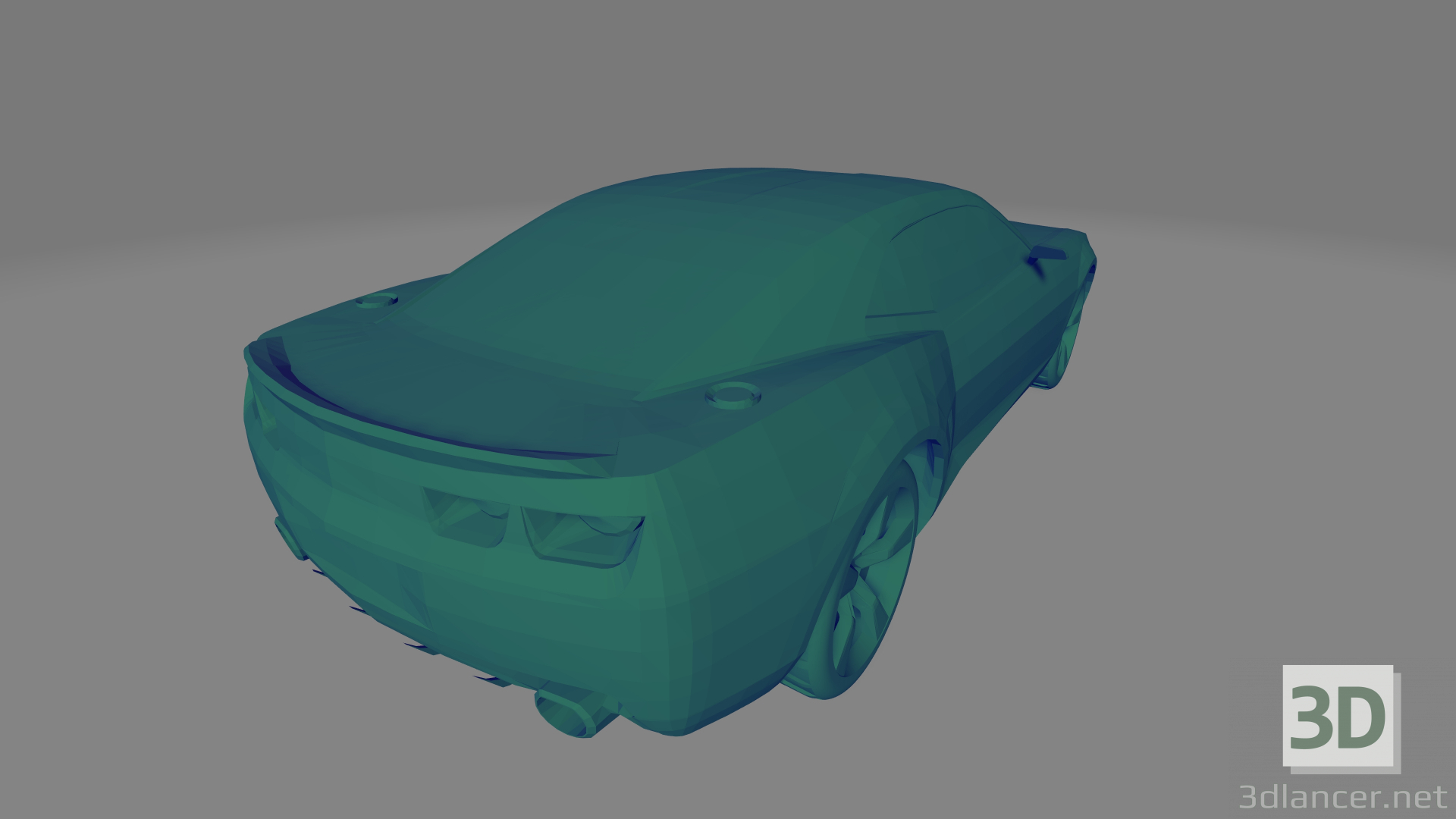 3d Chevrolet camaro SS - Printable toy model buy - render