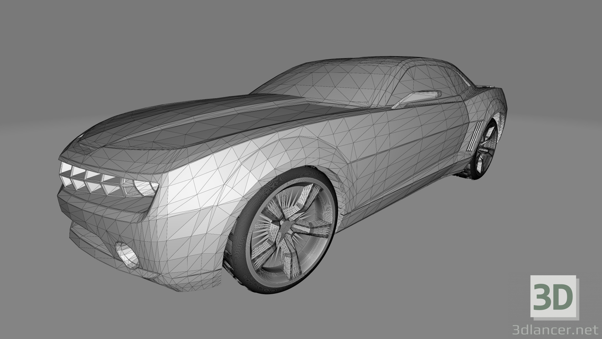 Ford GT40 - Druckbares Spielzeug 3D-Modell kaufen - Rendern