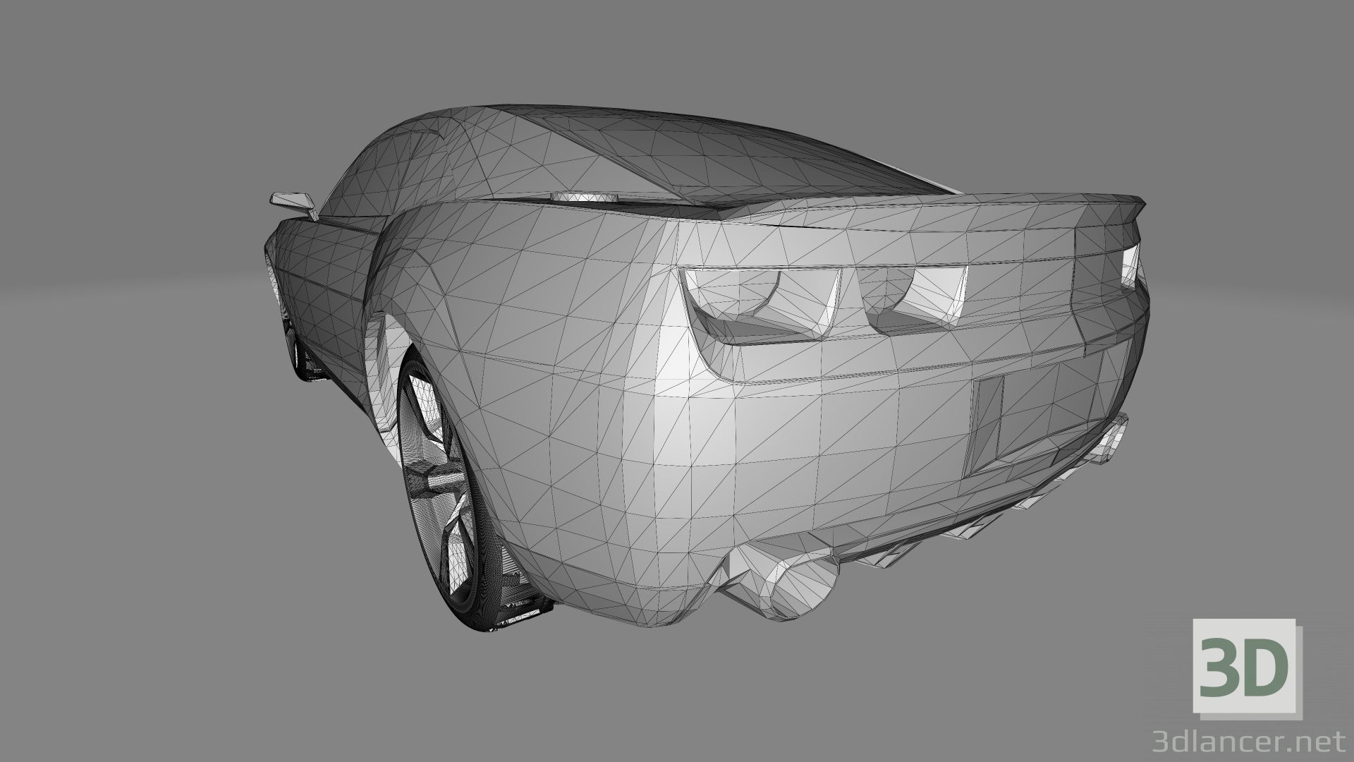 Ford GT40 - Druckbares Spielzeug 3D-Modell kaufen - Rendern