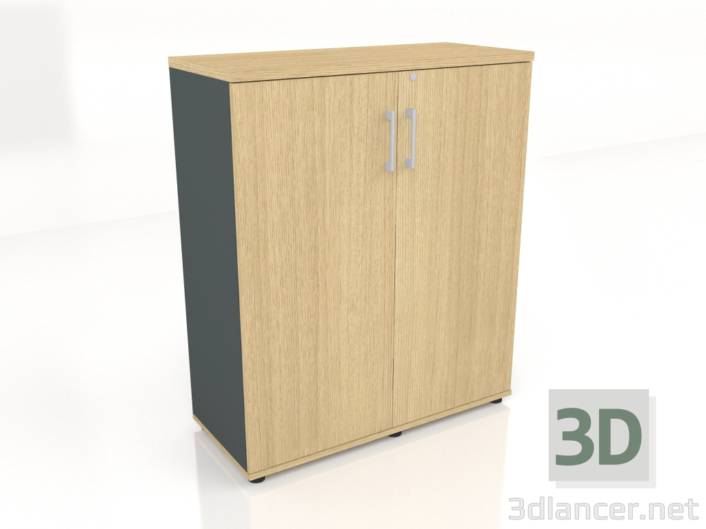 3D modeli Kabin Standardı MEA3105 (1000x432x1189) - önizleme