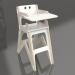 3d model Silla CLIC H (HGC1WH) - vista previa