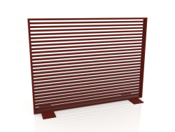 Cloison aluminium 150x110 (Rouge vin)