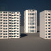 Modelo 3d Modelo de casas - preview