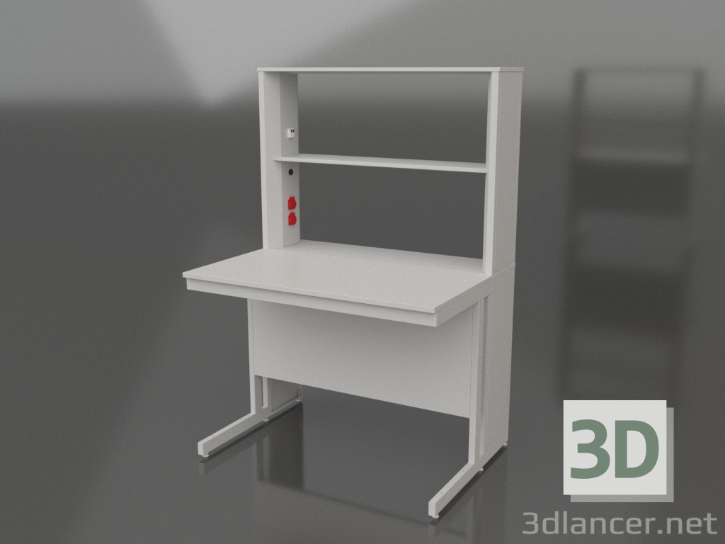 3d model Laboratory chemical table (with attachment) 1200 SPT 900 - preview 3d model Laboratory chemical table (with attachment) 1200 SPT 900 - preview