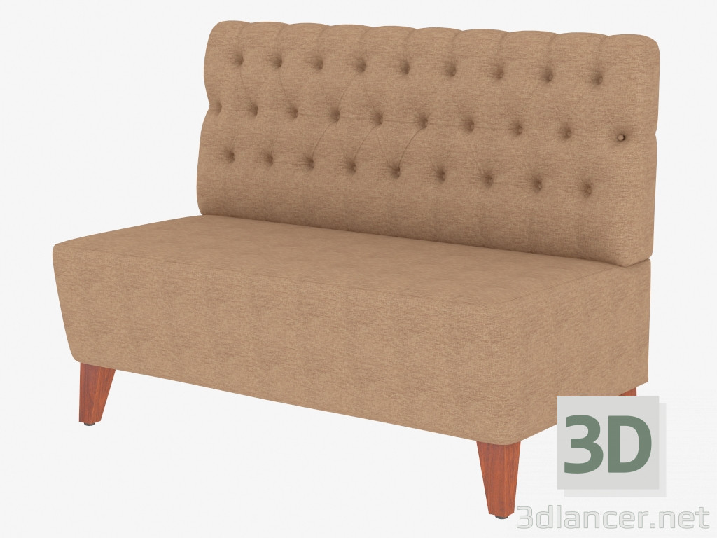 3d model Sofá Barón Moderno - vista previa