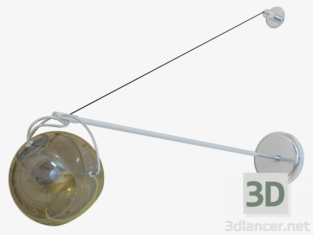 modello 3D Lampada da parete D57 D03 41 - anteprima