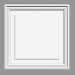 Modelo 3d Painel da porta D506 (43 x 43 x 1,7 cm) - preview