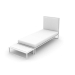 Modelo 3d Cama - preview