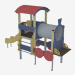 3d model Children's play complex (5126) - preview