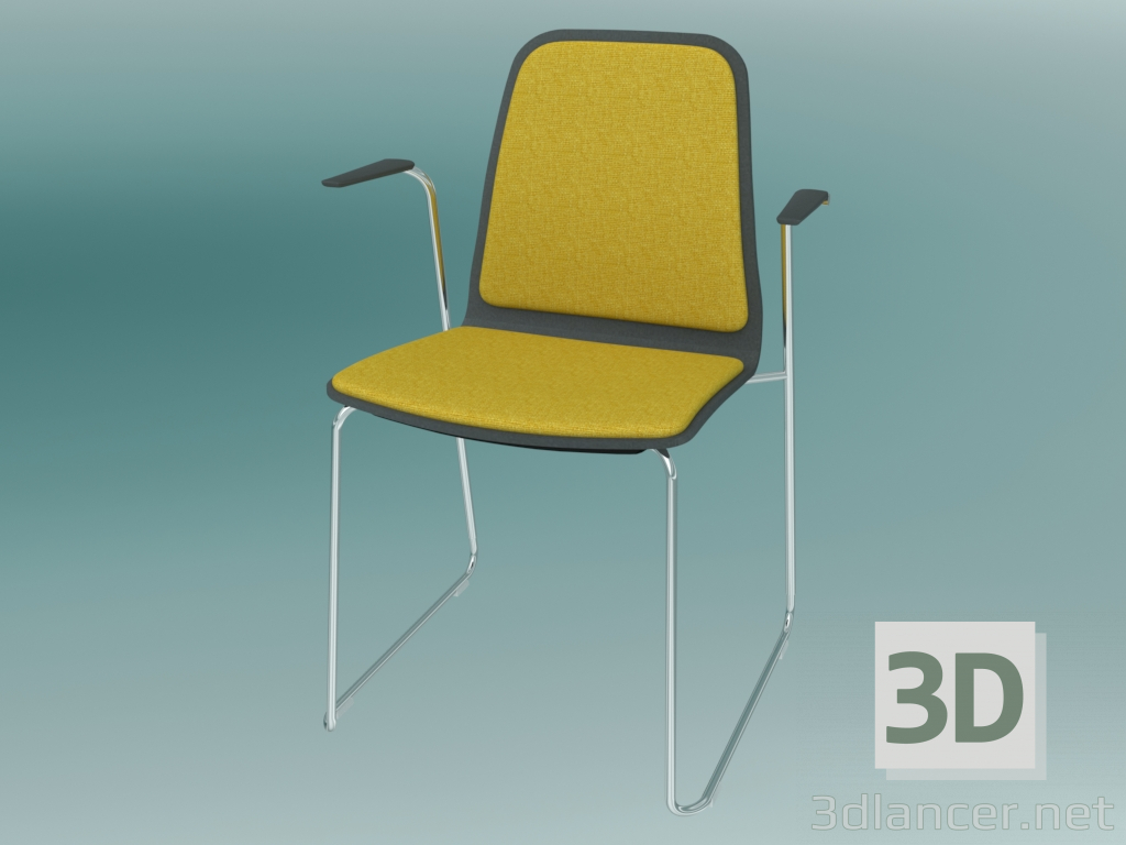 3d model Silla de visita (K31V3 2P) - vista previa