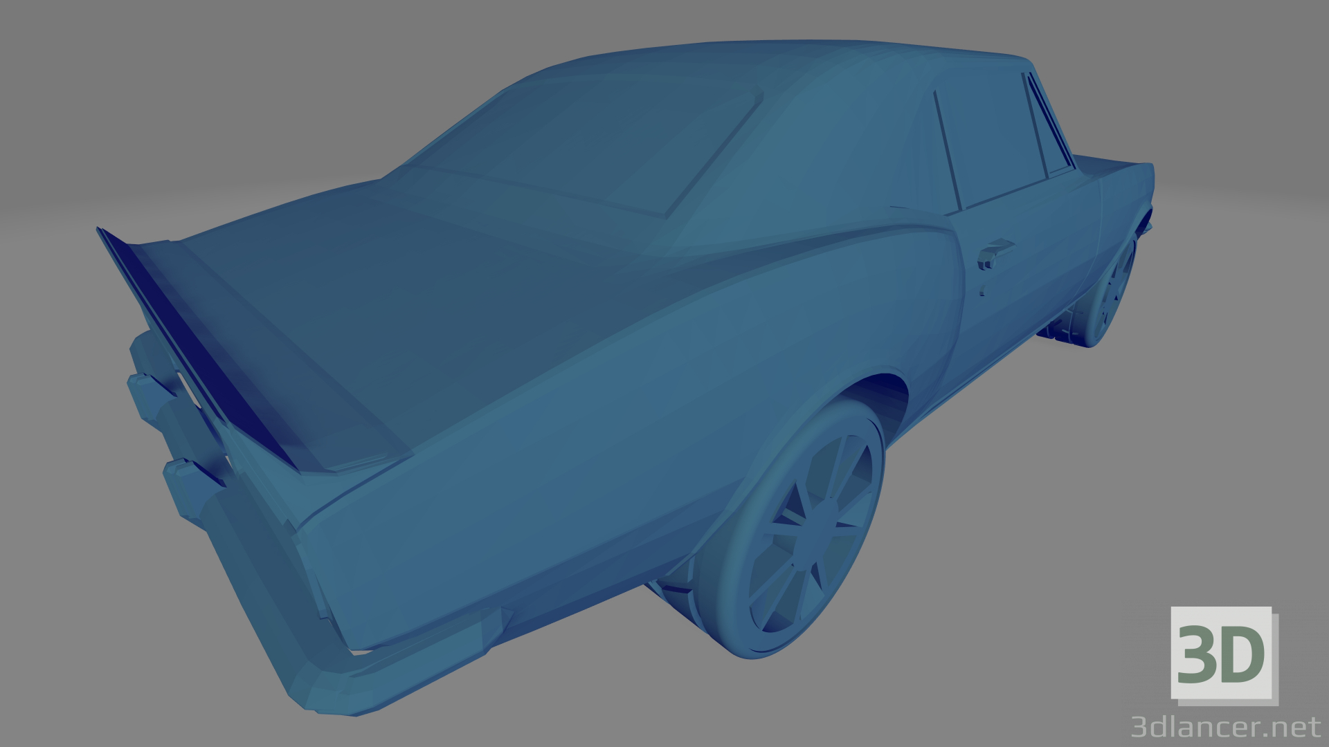 Chevrolet Camaro SS 67 - Bedruckbares Spielzeug 3D-Modell kaufen - Rendern