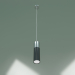 Modelo 3d Candeeiro suspenso Double Topper 50135-1 LED (cromo-preto pérola) - preview