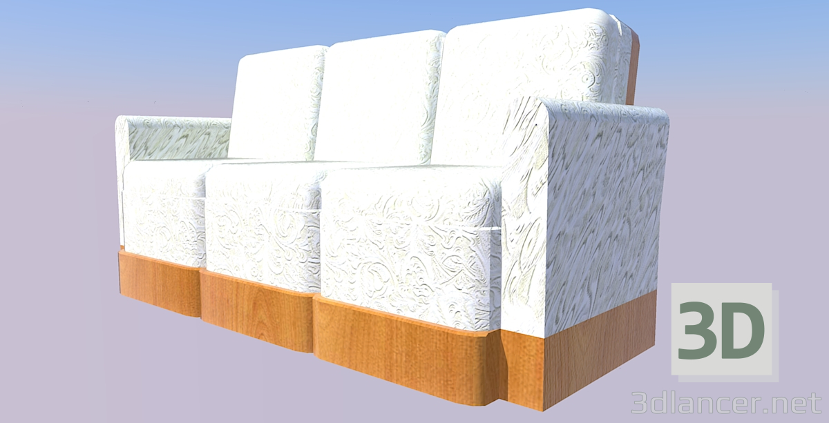 3D Modell Sofa - Vorschau