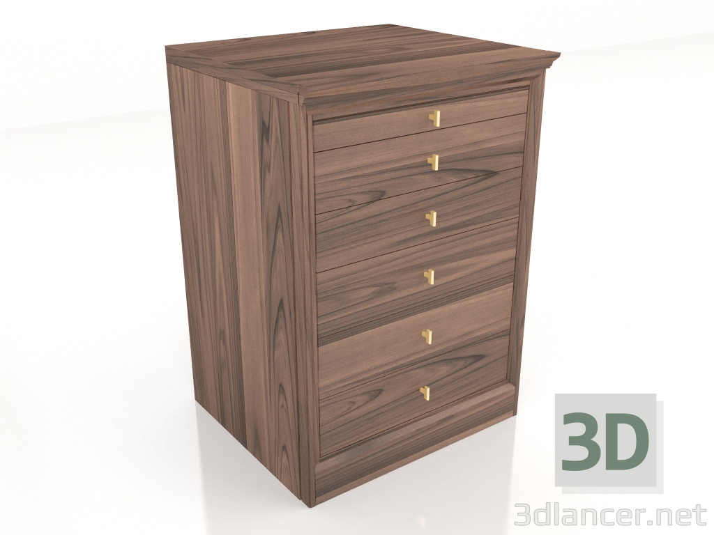 Modelo 3d Cómoda L53 H73,5 - preview