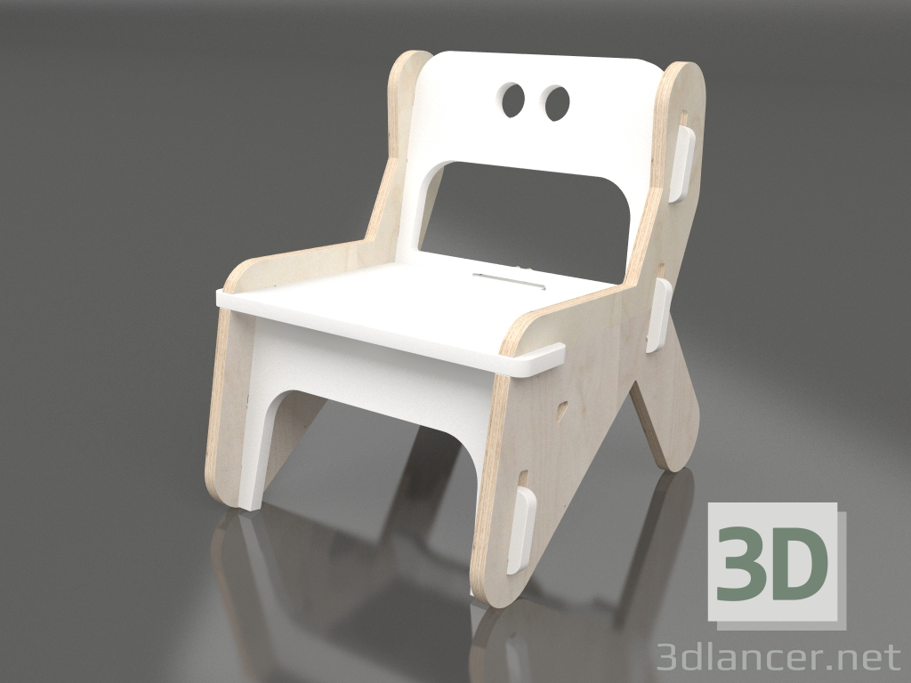 3d model Silla CLIC C (CWCC00) - vista previa