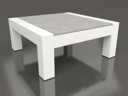 Mesa auxiliar (Blanco, DEKTON Kreta)