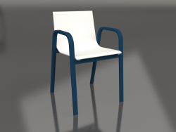 Silla de comedor modelo 3 (Gris azul)