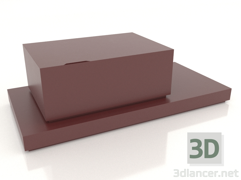 3d model Simmetria storage unit 1000x500x320 mm (option 1) - preview 3d model Simmetria storage unit 1000x500x320 mm (option 1) - preview